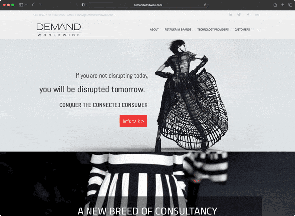 demand worldwide website
