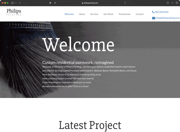 philips painting website